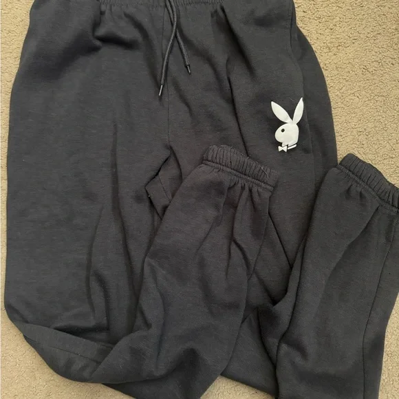 Playboy Gray Sweatshirt set - Picture 2 of 3